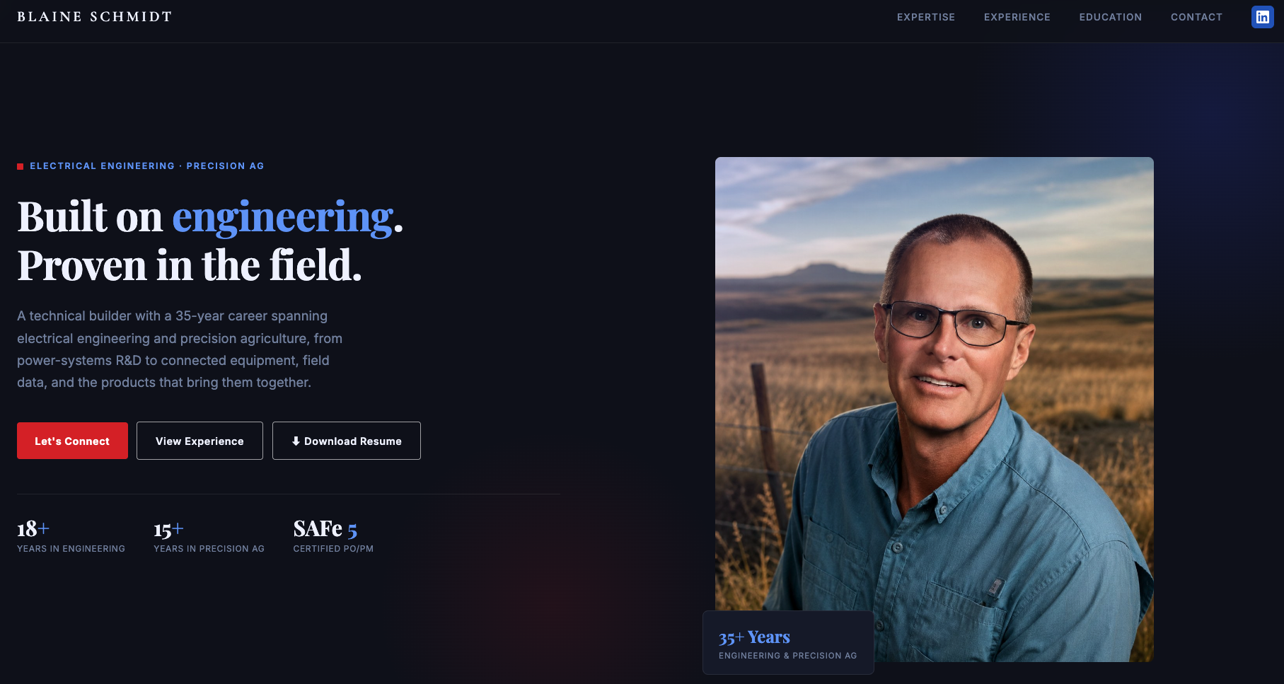 Blaine Schmidt website