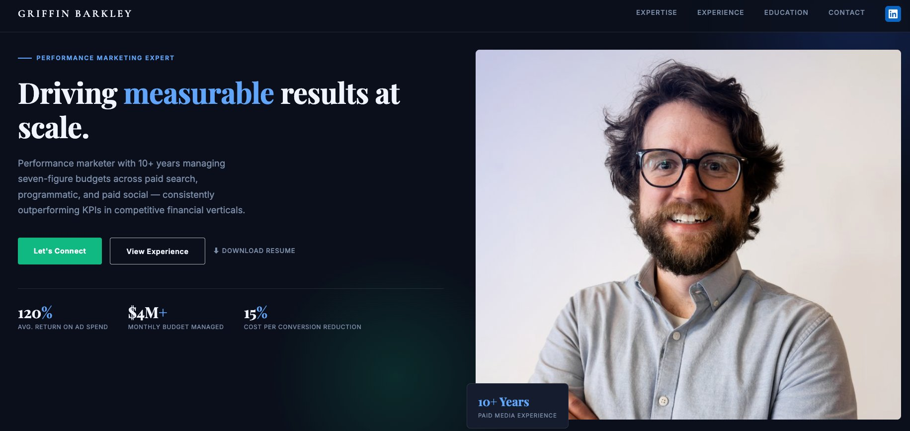 Griffin Barkley website